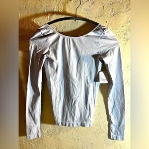 Free People Intimately scoop back Women's Top NWT, light blue